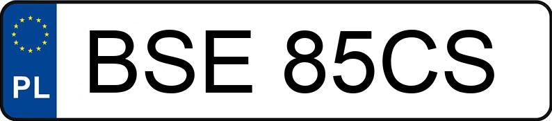 Numer rejestracyjny BSE 85CS posiada FORD Galaxy 1.9 TDi MR`95 GLX - BSE85CS