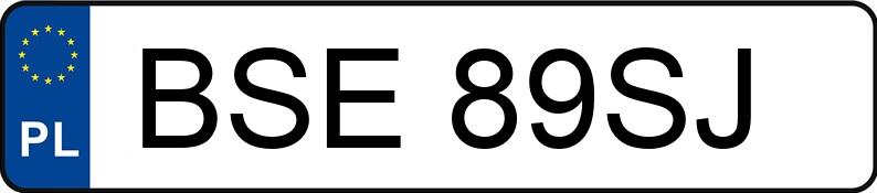 Numer rejestracyjny BSE 89SJ posiada AUDI A6 2.7 TDi Kat. MR`04 E4 4F A6 2.7 TDi Kat. MR`04 E4 4F - BSE89SJ