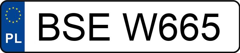 Numer rejestracyjny BSE W665 posiada VOLKSWAGEN GOLF 1.8 KAT - BSEW665 Numer rejestracyjny BSE W665 posiada VOLKSWAGEN GOLF 1.8 KAT - BSEW665