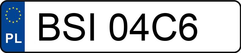 Numer rejestracyjny BSI 04C6 posiada PEUGEOT EXPERT - BSI04C6 Numer rejestracyjny BSI 04C6 posiada PEUGEOT EXPERT - BSI04C6