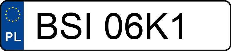 Numer rejestracyjny BSI 06K1 posiada SEAT CORDOBA - BSI06K1 Numer rejestracyjny BSI 06K1 posiada SEAT CORDOBA - BSI06K1