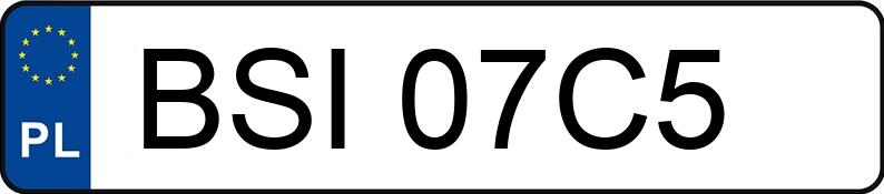 Numer rejestracyjny BSI 07C5 posiada VOLKSWAGEN LT 40 2.4D - BSI07C5