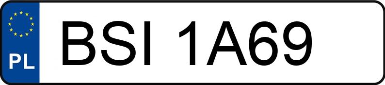 Numer rejestracyjny BSI 1A69 posiada FORD FOCUS - BSI1A69 Numer rejestracyjny BSI 1A69 posiada FORD FOCUS - BSI1A69