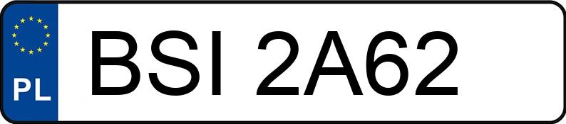 Numer rejestracyjny BSI 2A62 posiada BMW 535 - BSI2A62