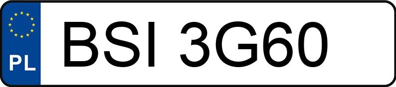 Numer rejestracyjny BSI 3G60 posiada INFINITI Q60 - BSI3G60 Numer rejestracyjny BSI 3G60 posiada INFINITI Q60 - BSI3G60