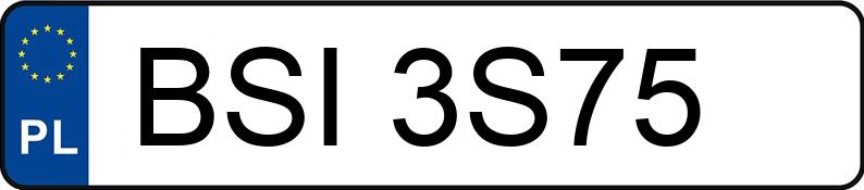 Numer rejestracyjny BSI 3S75 posiada BMW 730D - BSI3S75 Numer rejestracyjny BSI 3S75 posiada BMW 730D - BSI3S75
