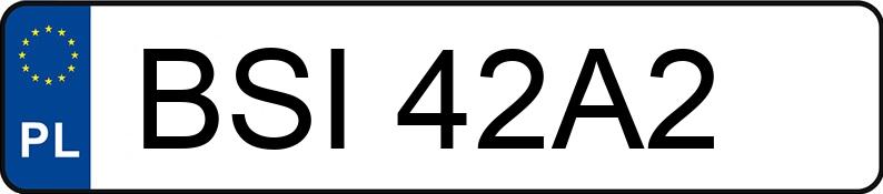Numer rejestracyjny BSI 42A2 posiada DACIA DUSTER - BSI42A2 Numer rejestracyjny BSI 42A2 posiada DACIA DUSTER - BSI42A2
