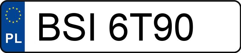 Numer rejestracyjny BSI 6T90 posiada BMW 320 Touring Diesel DPF MR`06 E4 E91 320 Touring Diesel DPF MR`06 E4 E91 - BSI6T90
