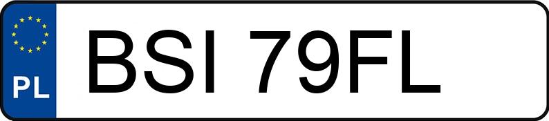 Numer rejestracyjny BSI 79FL posiada VOLKSWAGEN PASSAT 1.9TDI - BSI79FL