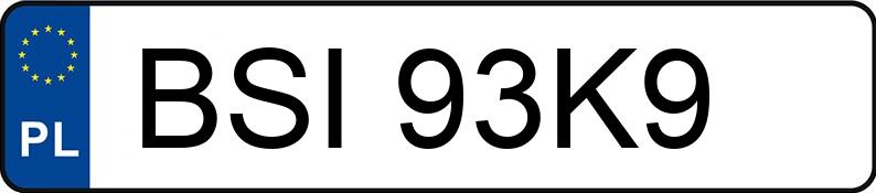 Numer rejestracyjny BSI 93K9 posiada BMW 430 IX - BSI93K9
