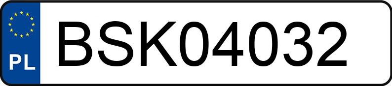 Numer rejestracyjny BSK 04032 posiada KIA K2700 II - BSK04032 Numer rejestracyjny BSK 04032 posiada KIA K2700 II - BSK04032