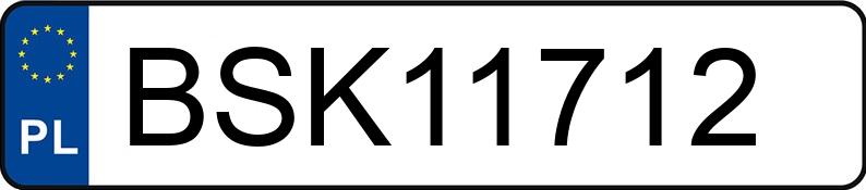 Numer rejestracyjny BSK 11712 posiada BMW 520 I - BSK11712 Numer rejestracyjny BSK 11712 posiada BMW 520 I - BSK11712