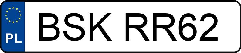 Numer rejestracyjny BSK RR62 posiada AUDI A6 - BSKRR62 Numer rejestracyjny BSK RR62 posiada AUDI A6 - BSKRR62