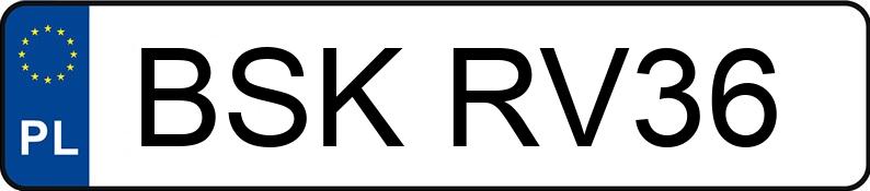 Numer rejestracyjny BSK RV36 posiada AUDI A4 2.0 TDi DPF MR`07 E4 B8 A4 2.0 TDi DPF MR`07 E4 B8 - BSKRV36