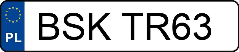 Numer rejestracyjny BSK TR63 posiada MINI [BMW] Mini 1.6 MR`06 E4 Cooper S - BSKTR63