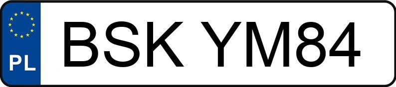 Numer rejestracyjny BSK YM84 posiada MAN 18.480 TGX E6 18.0t LLS-U(XXL) - BSKYM84 Numer rejestracyjny BSK YM84 posiada MAN 18.480 TGX E6 18.0t LLS-U(XXL) - BSKYM84