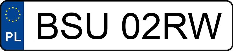 Numer rejestracyjny BSU 02RW posiada VOLVO C30 2.0 MR`10 E5 C30 2.0 MR`10 E5 - BSU02RW