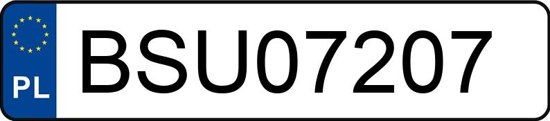 The registration number BSU 07207 has OPEL Vectra C 1.8 MR`02 E3 Elegance - BSU07207