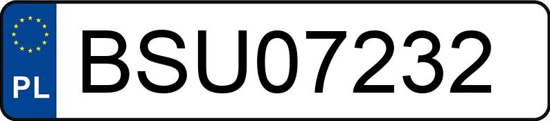 Numer rejestracyjny BSU07232 posiada BMW 530i Touring Kat. MR`01 E3 E39 530i Touring Kat. MR`01 E3 E39