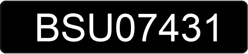 Numer rejestracyjny BSU 07431 posiada TOYOTA Carina II 2.0 Diesel MR`84 - BSU07431