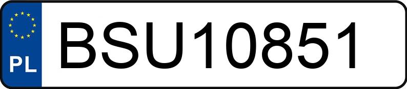 Numer rejestracyjny BSU 10851 posiada HONDA CIVIC 1.4 - BSU10851