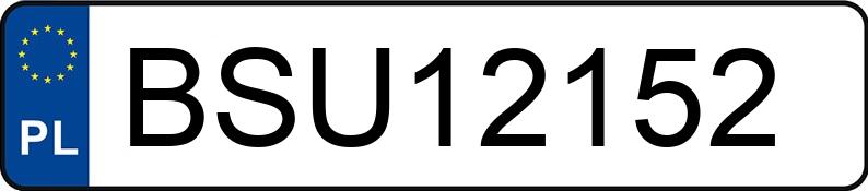 Numer rejestracyjny BSU 12152 posiada AUDI A3 2.0 TDi Kat. MR`04 E3 8P Ambition - BSU12152