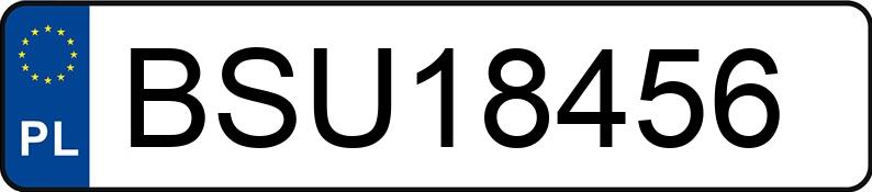 Numer rejestracyjny BSU 18456 posiada VOLKSWAGEN Polo III SDI MR`94 E2 Classic - BSU18456