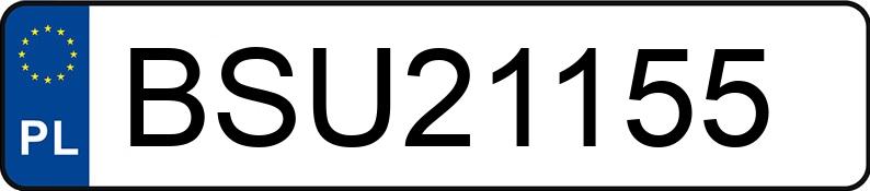 Numer rejestracyjny BSU 21155 posiada AUDI A4 - BSU21155
