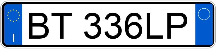 Numer rejestracyjny BT336LP posiada FIAT Bravo-Brava Numer rejestracyjny BT336LP posiada FIAT Bravo-Brava