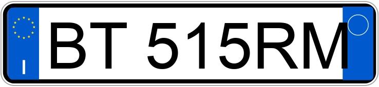 Numer rejestracyjny BT515RM posiada FORD Focus 1a serie