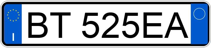 Numer rejestracyjny BT525EA posiada VOLKSWAGEN Bora Bora 1.9 TDI-115 CV cat Highline (85 kw)