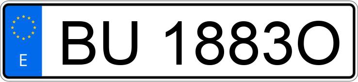 Numer rejestracyjny BU1883O posiada ROVER 416