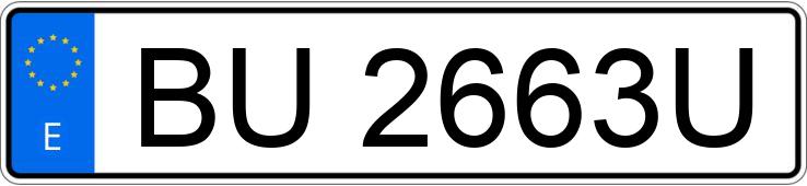 Numer rejestracyjny BU2663U posiada VOLKSWAGEN GOLF Numer rejestracyjny BU2663U posiada VOLKSWAGEN GOLF