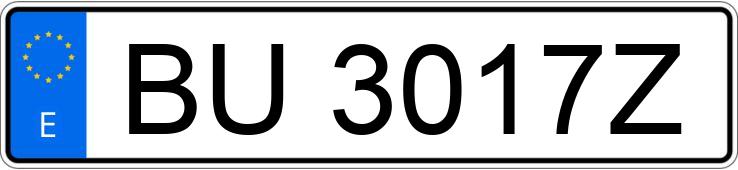 Numer rejestracyjny BU3017Z posiada OPEL ZAFIRA