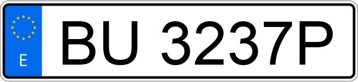 Numer rejestracyjny BU3237P posiada FORD ORION