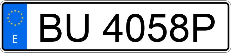 Numer rejestracyjny BU4058P posiada RENAULT CLIO