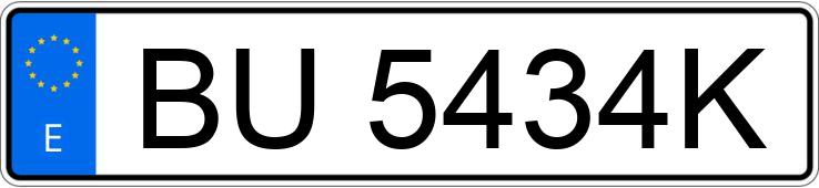 Numer rejestracyjny BU5434K posiada BMW SERIE 5 Numer rejestracyjny BU5434K posiada BMW SERIE 5