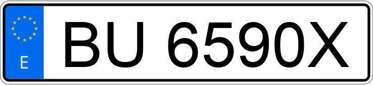 Numer rejestracyjny BU6590X posiada SEAT AROSA