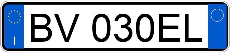 Numer rejestracyjny BV030EL posiada KIA Rio 1a serie