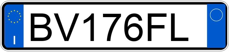 Numer rejestracyjny BV176FL posiada FIAT Punto 2a serie Numer rejestracyjny BV176FL posiada FIAT Punto 2a serie