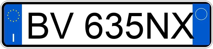 Numer rejestracyjny BV635NX posiada TOYOTA Yaris