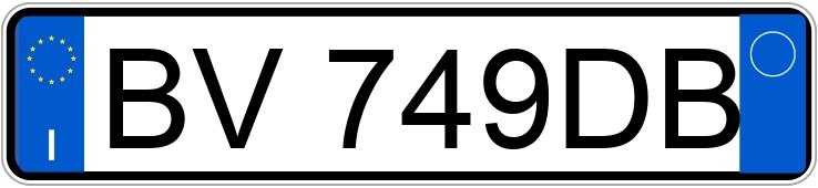 Numer rejestracyjny BV749DB posiada VOLKSWAGEN Polo 3a serie