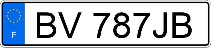 Numer rejestracyjny BV787JB posiada CITROEN C2
