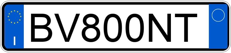 Numer rejestracyjny BV800NT posiada LANCIA Y Numer rejestracyjny BV800NT posiada LANCIA Y