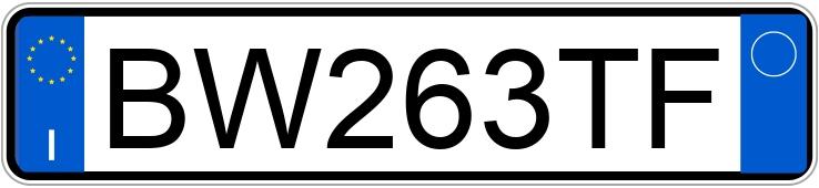 Numer rejestracyjny BW263TF posiada OPEL Corsa 3a serie