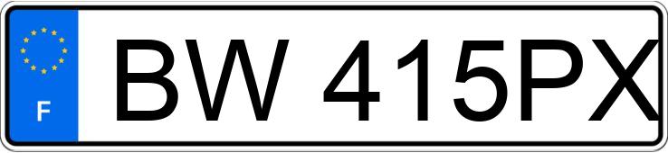 Numer rejestracyjny BW415PX posiada OPEL MERIVA