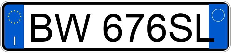 Numer rejestracyjny BW676SL posiada FORD Fiesta 4a serie