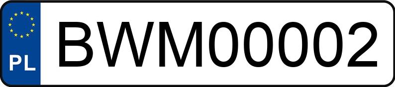 Numer rejestracyjny BWM 00002 posiada VOLVO FH 24A3C - BWM00002 Numer rejestracyjny BWM 00002 posiada VOLVO FH 24A3C - BWM00002