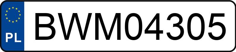 Numer rejestracyjny BWM 04305 posiada OPEL Astra III GTC 1.9 CDTI MR`04 E4 Sport Aut. - BWM04305 Numer rejestracyjny BWM 04305 posiada OPEL Astra III GTC 1.9 CDTI MR`04 E4 Sport Aut. - BWM04305