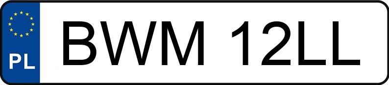 Registreringsnumret BWM 12LL har KIA Cerato 1.6 MR`06 E4 Optimum - BWM12LL